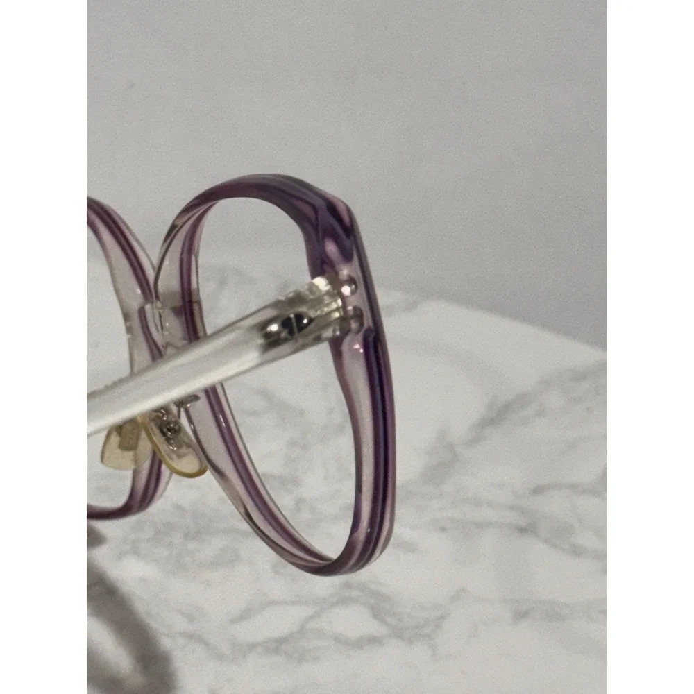 SKAGA Lilian Eyeglass Frames 56-14-135‎ Purple Clear Sweden